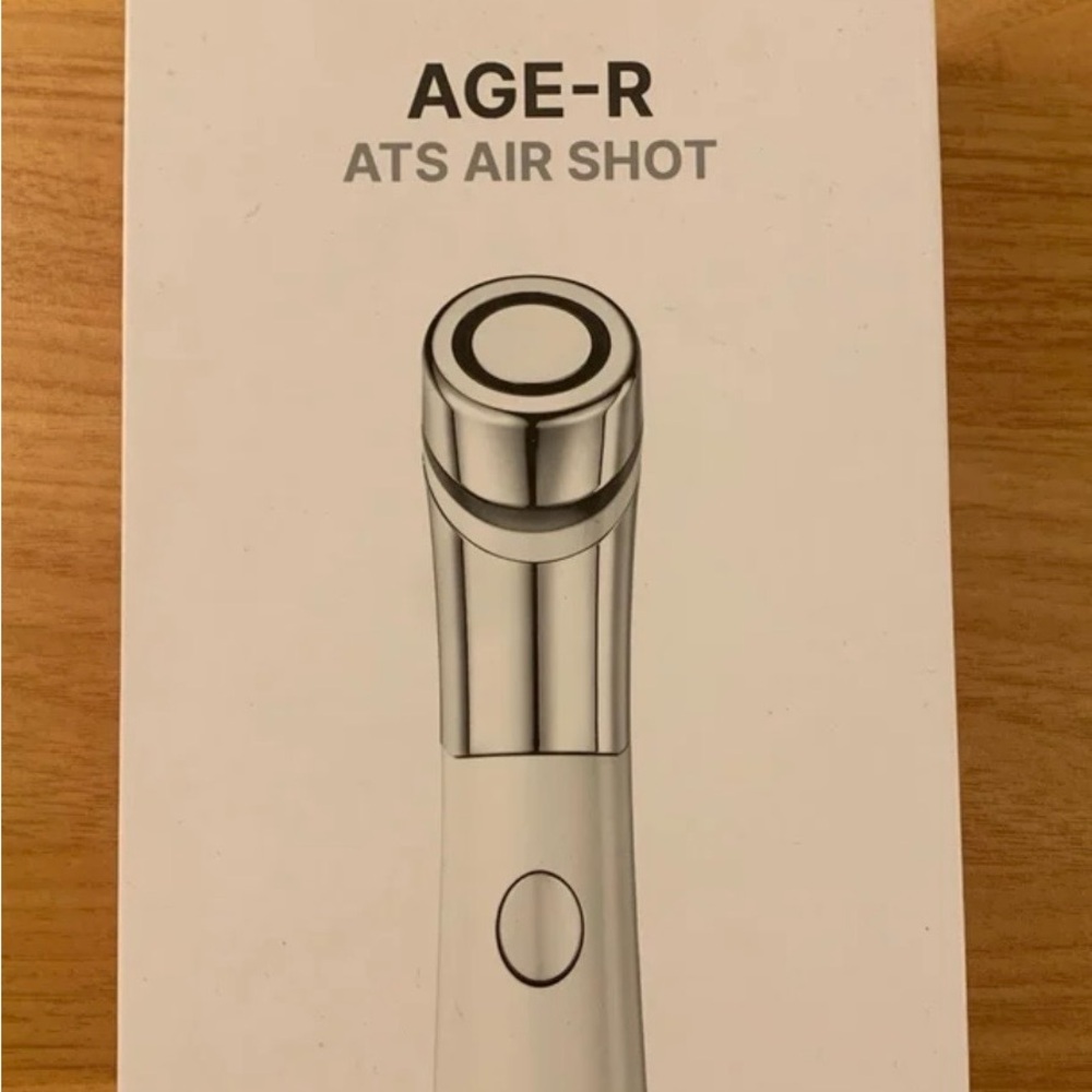 AGE-R ATS Air Shot Skincare Tool - Silver